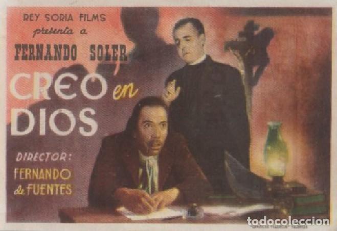 Cine: PROGRAMA DE CINE: CREO EN DIOS PC-8818 - Foto 1