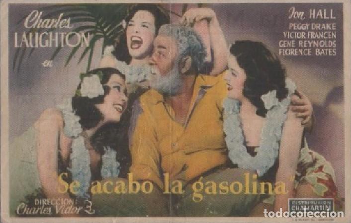 Cine: PROGRAMA DE CINE: SE ACAB&Oacute; LA GASOLINA PC-8821 - Foto 1