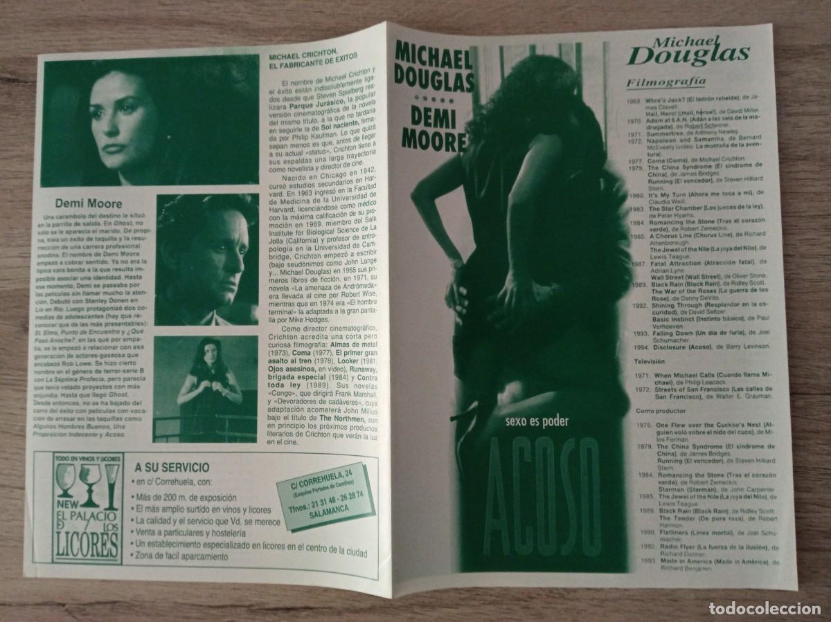 Cine: ACOSO, MICHAEL DOUGLAS, DEMI MOORE - Foto 1