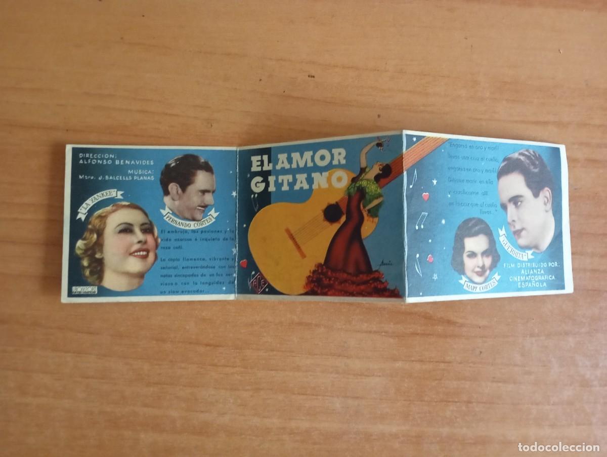 Cine: UNI.2-PROGRAMA DE CINE DE LA PELICULA---EL AMOR GITANO ct - Foto 1