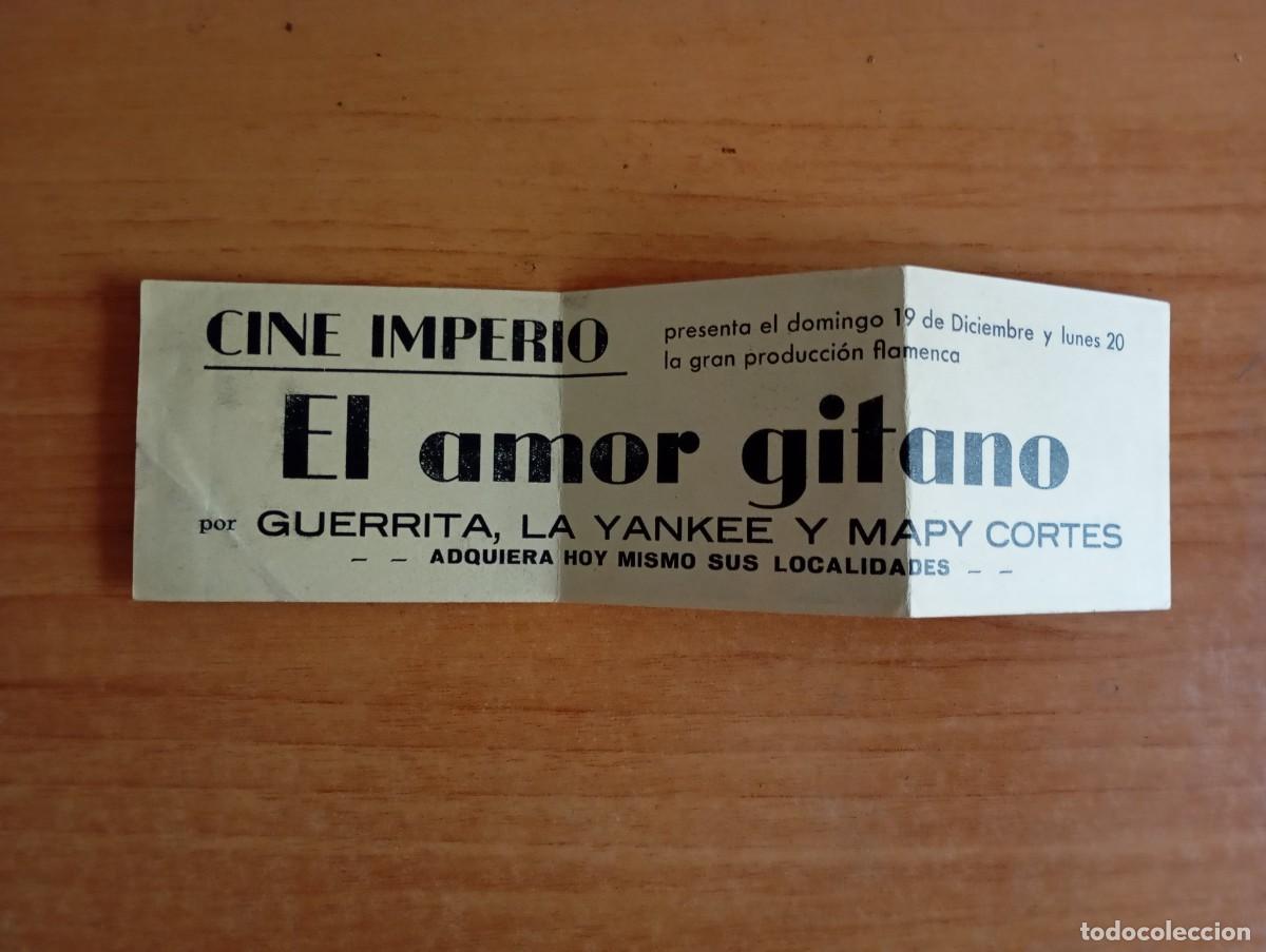 Cine: UNI.2-PROGRAMA DE CINE DE LA PELICULA---EL AMOR GITANO ct - Foto 2