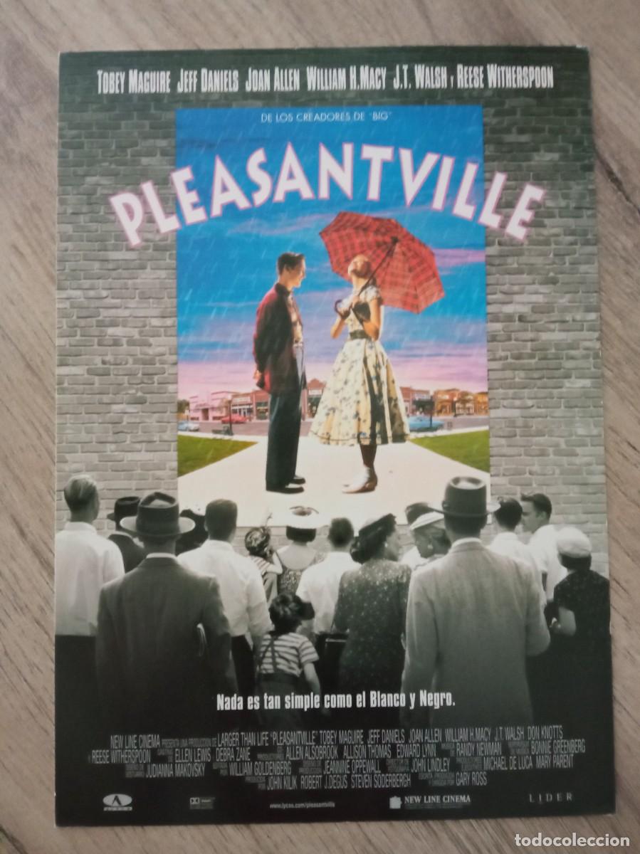 Cinema: PLEASANTVILLE, TOBEY MAGUIRE, VARIOS CINES