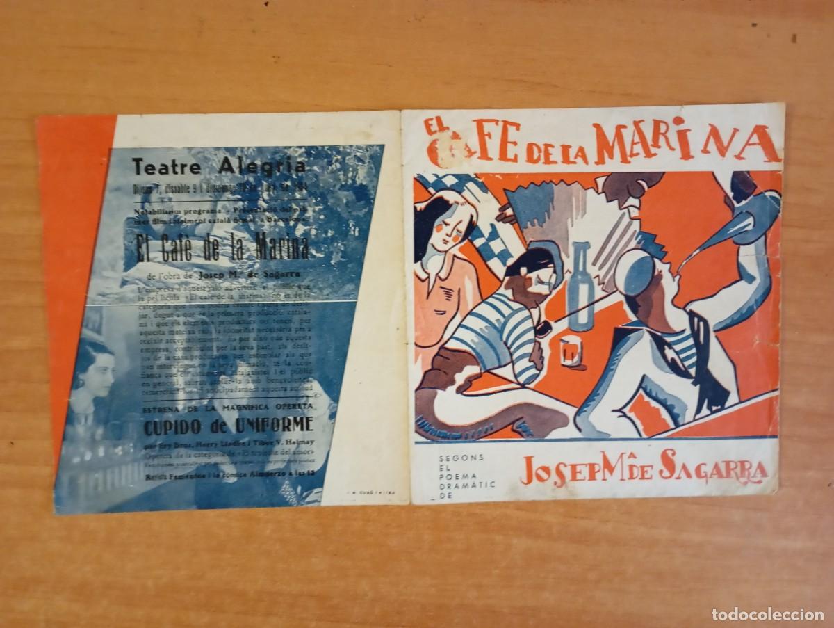 Cine: UNI.2-PROGRAMA DE CINE DE LA PELICULA---EL CAFE DE LA MARINA - Foto 1