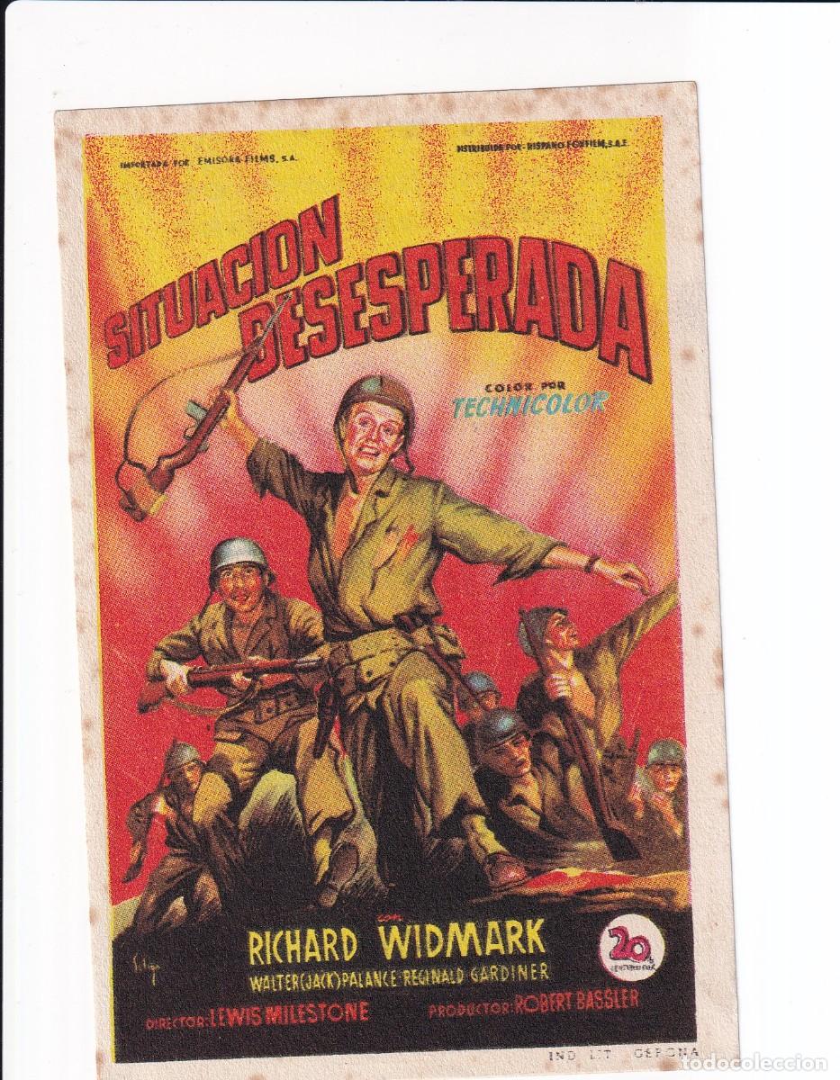 Cine: SITUACION DESESPERADA : RICHARD WIDMARK - Foto 1