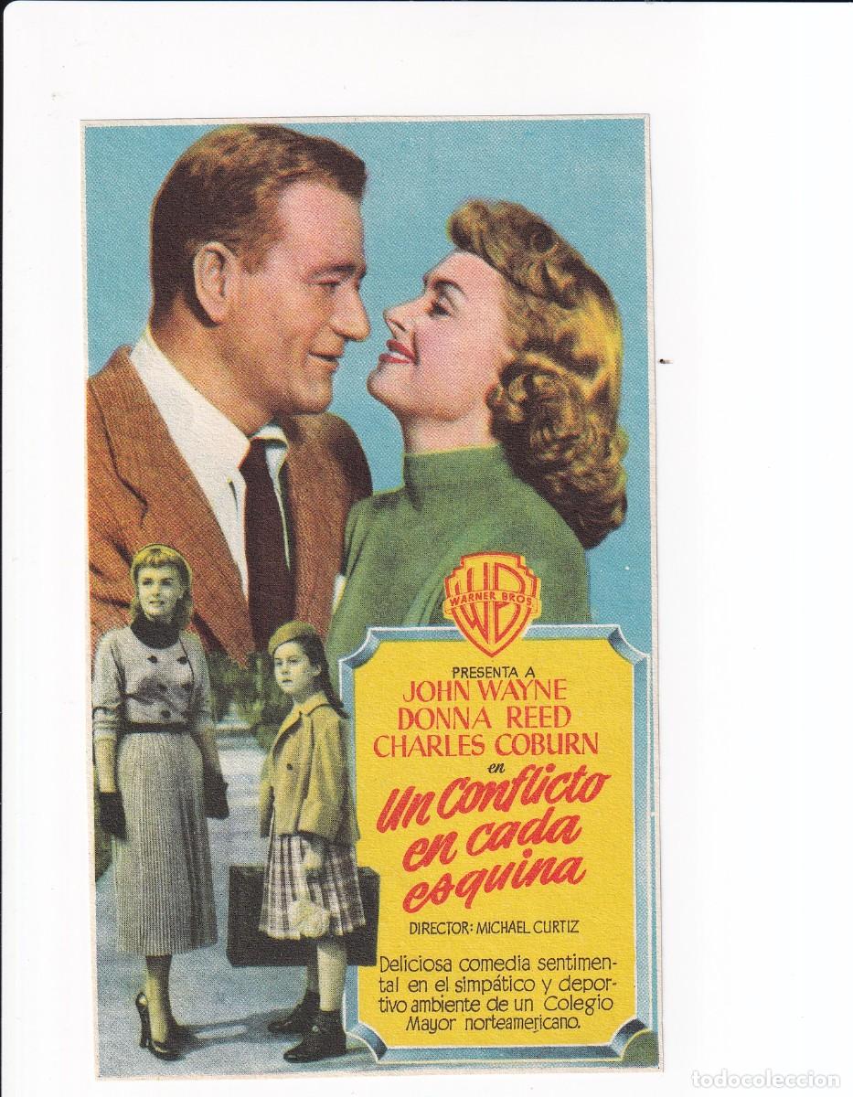 Cine: UN CONFLICTO EN CADA ESQUINA .- JOHN WAYNE - Foto 1