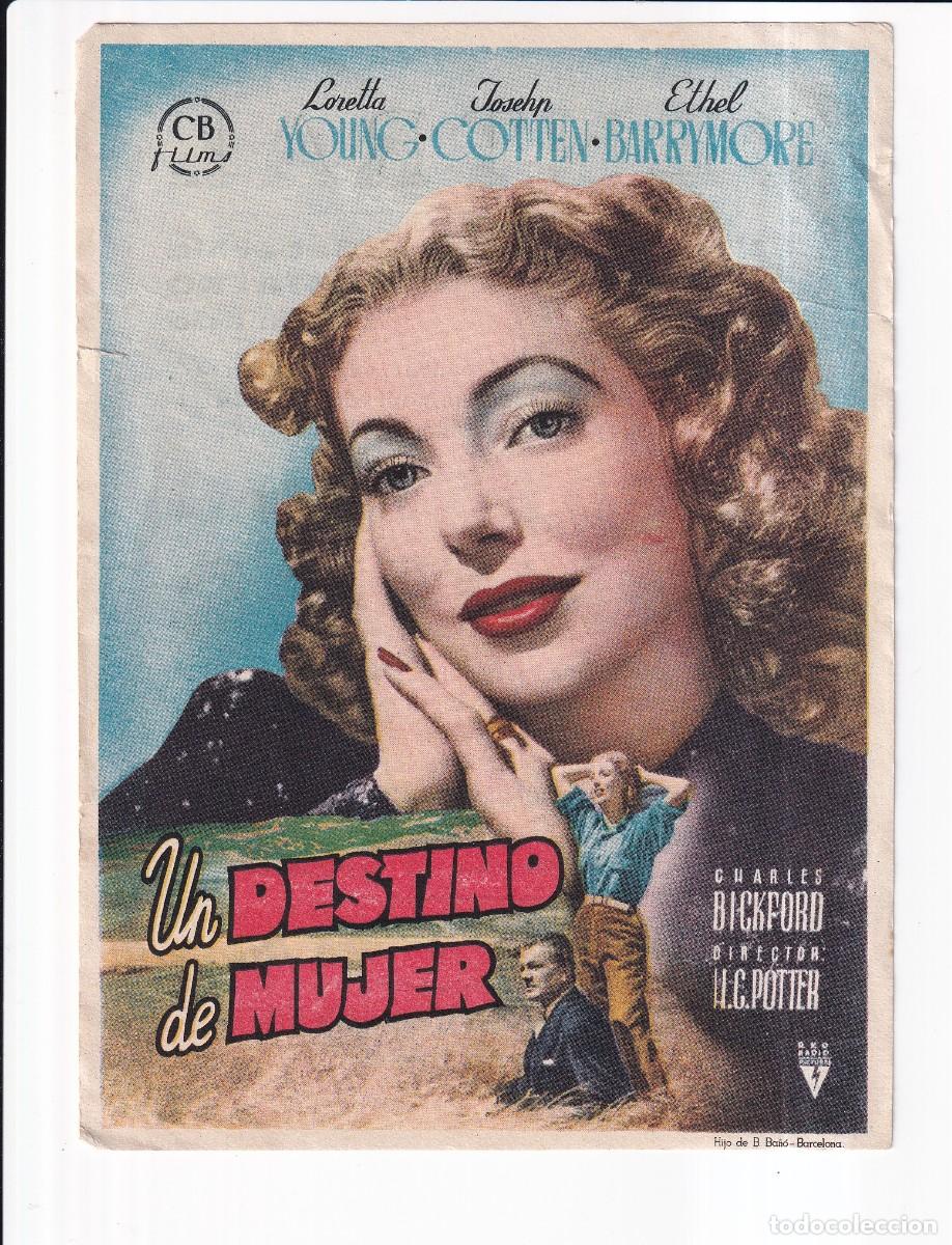 Cine: UN DESTINO DE MUJER : LORETTA YOUNG - Foto 1