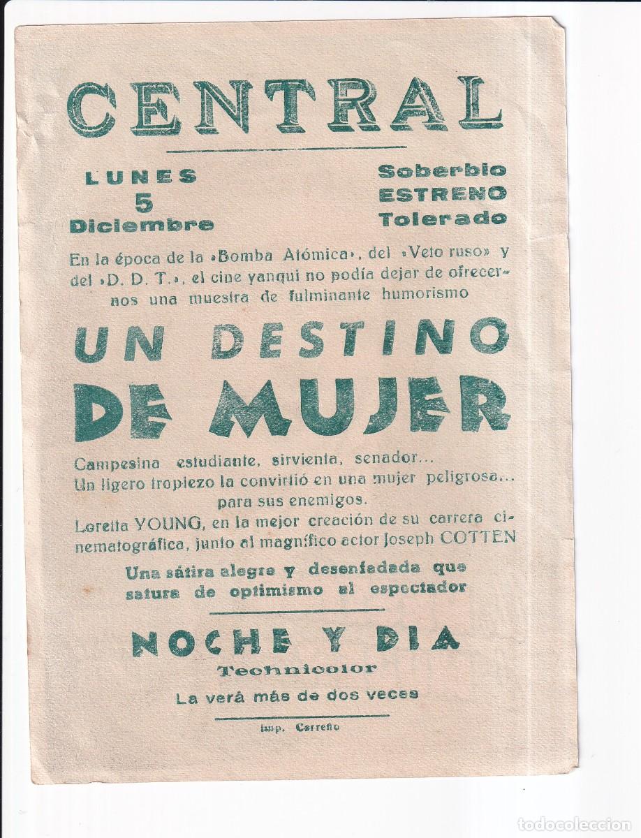 Cine: UN DESTINO DE MUJER : LORETTA YOUNG - Foto 2