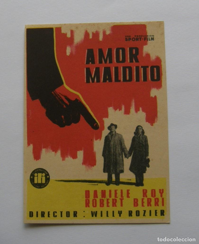 Cine: PROGRAMA DE CINE AMOR MALDITO - Foto 1