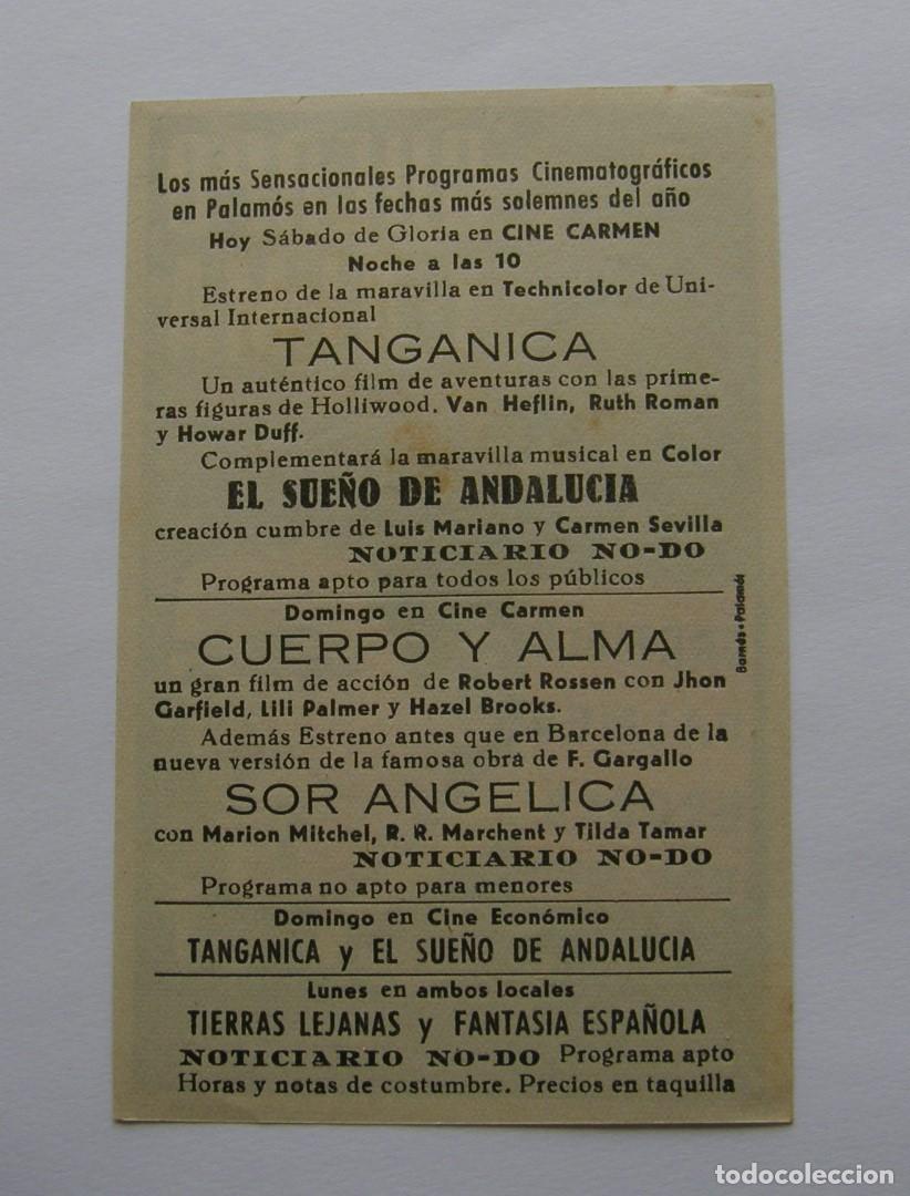 Cine: PROGRAMA DE CINE CUERPO Y ALMA - Foto 2