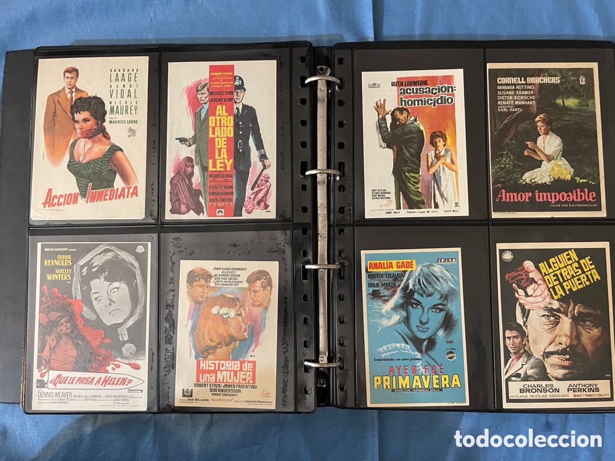Cine: ALBUM DE FOLLETOS DE CINE, 176 PROGRAMAS - Foto 7