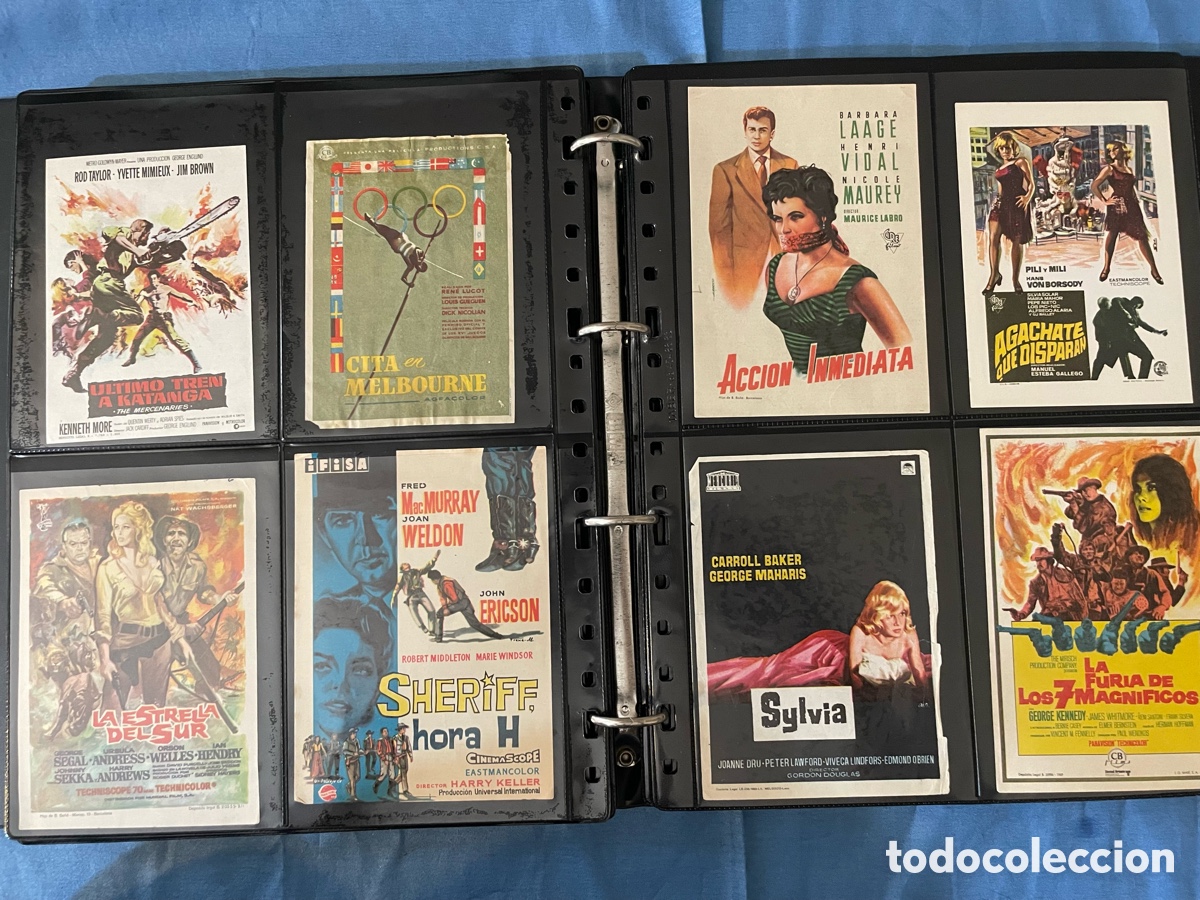 Cine: ALBUM DE FOLLETOS DE CINE, 176 PROGRAMAS - Foto 8