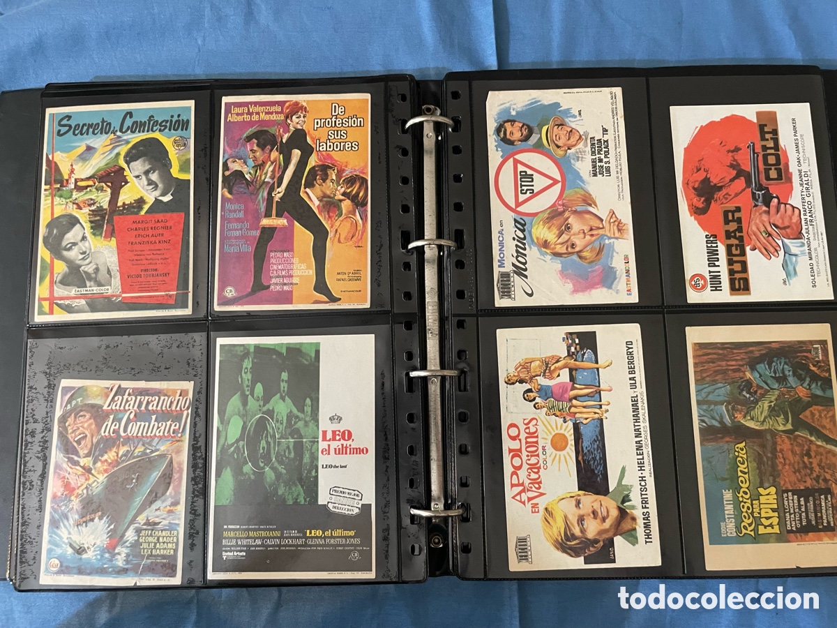 Cine: ALBUM DE FOLLETOS DE CINE, 176 PROGRAMAS - Foto 11