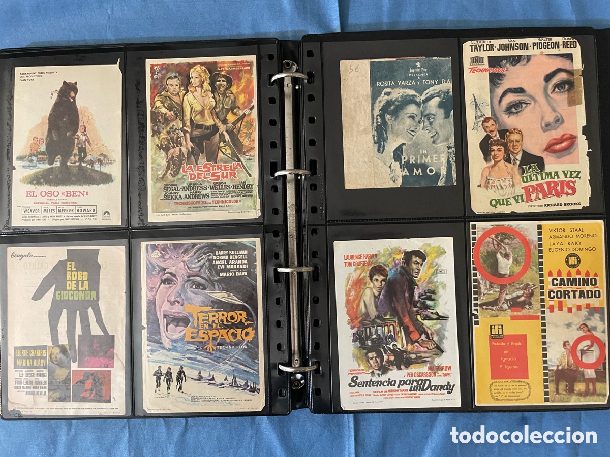 Cine: ALBUM DE FOLLETOS DE CINE, 176 PROGRAMAS - Foto 14