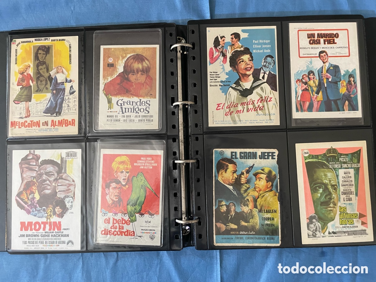 Cine: ALBUM DE FOLLETOS DE CINE, 176 PROGRAMAS - Foto 17