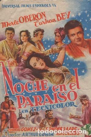 Cine: PROGRAMA DE CINE: NOCHE EN EL PARA&Iacute;SO PC-8861 - Foto 1