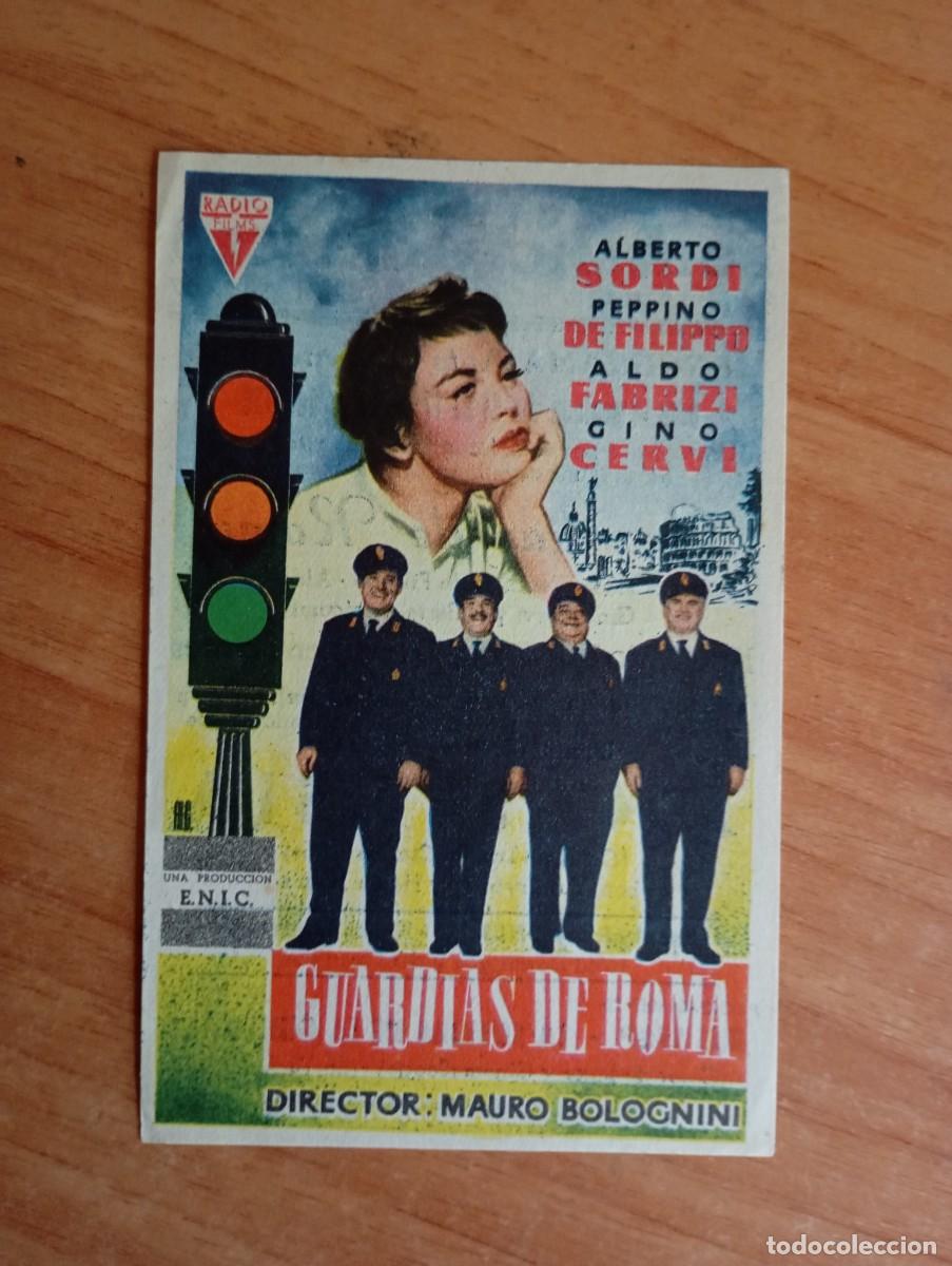Cinema: azul2-PROGRAMA DE CINE DE LA PELICULA-- GUARDIAS DE ROMA ct