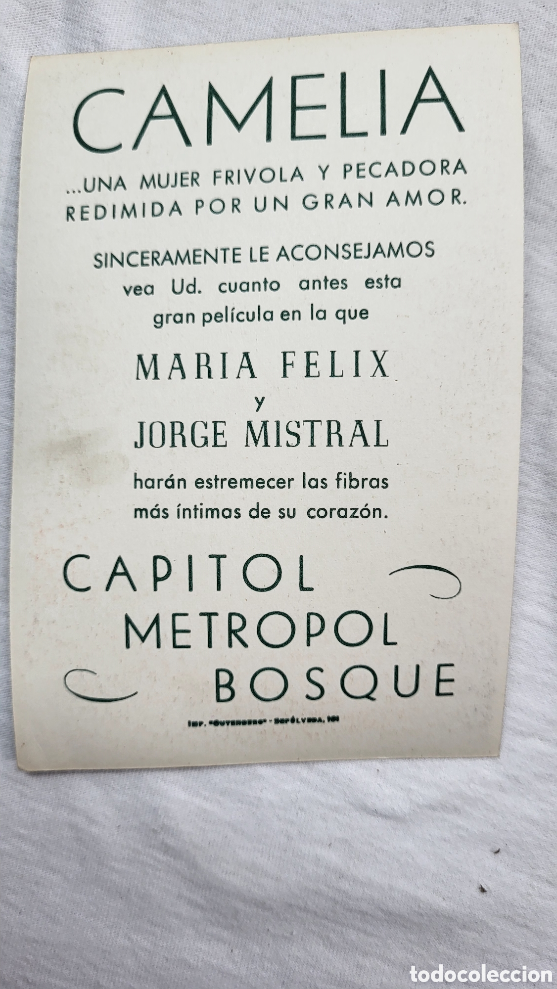 Cine: Folleto de mano Cine - Foto 2