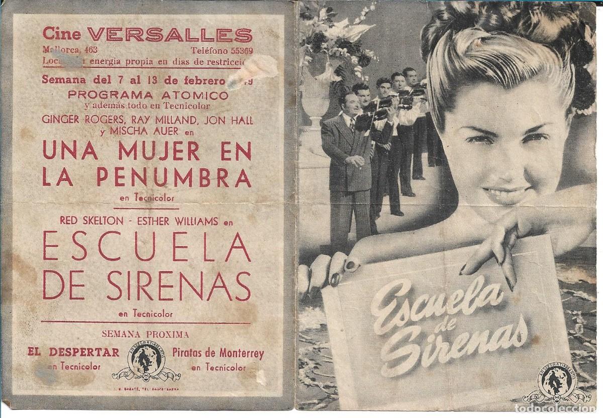 Cinema: PROGRAMA DE CINE DOBLE CON PUBLICIDAD