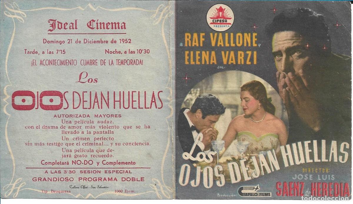 Cinema: PROGRAMA DE CINE DOBLE CON PUBLICIDAD
