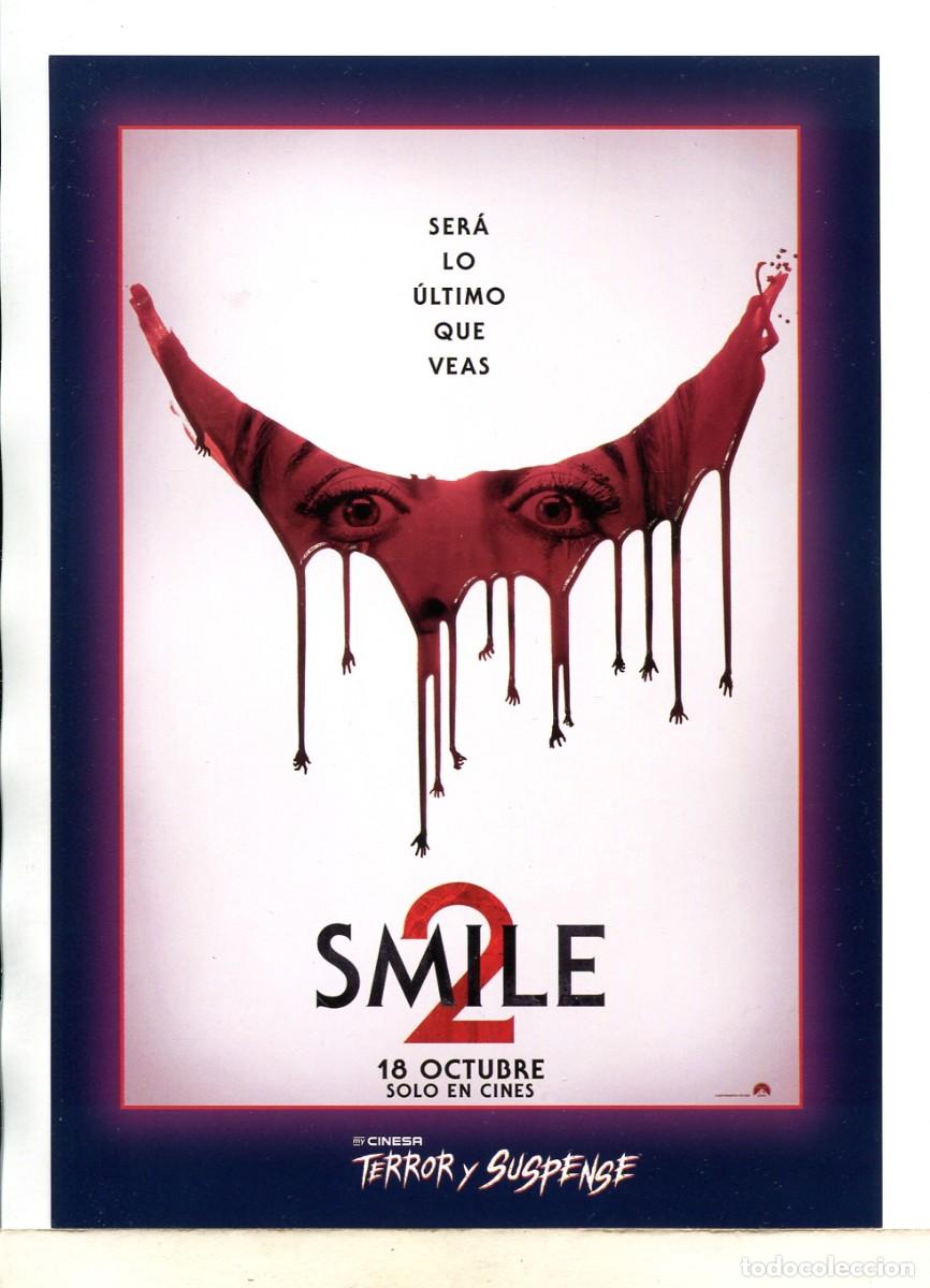 Cine: SMILE 2. 15 x 21 cms. - Foto 1