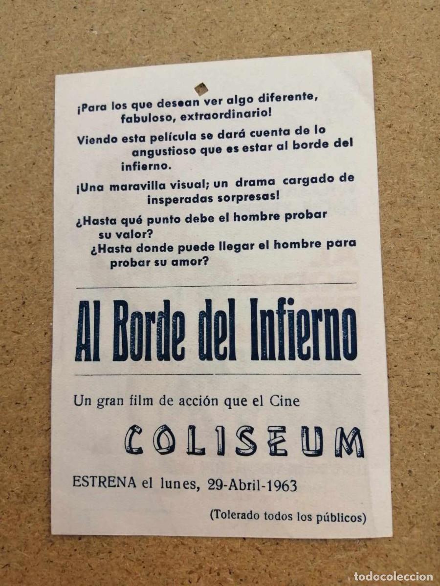 Cine: PROGRAMA CINE. AL BORDE DEL INFIERNO (WILLIAM HOLDEN) - Foto 2