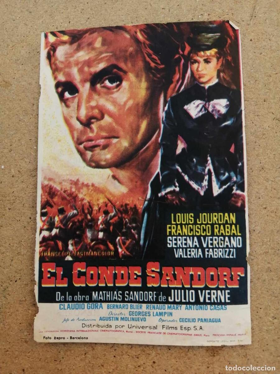 Cine: PROGRAMA CINE. EL CONDE SANDORF (LOUIS JOURDAN) - Foto 1