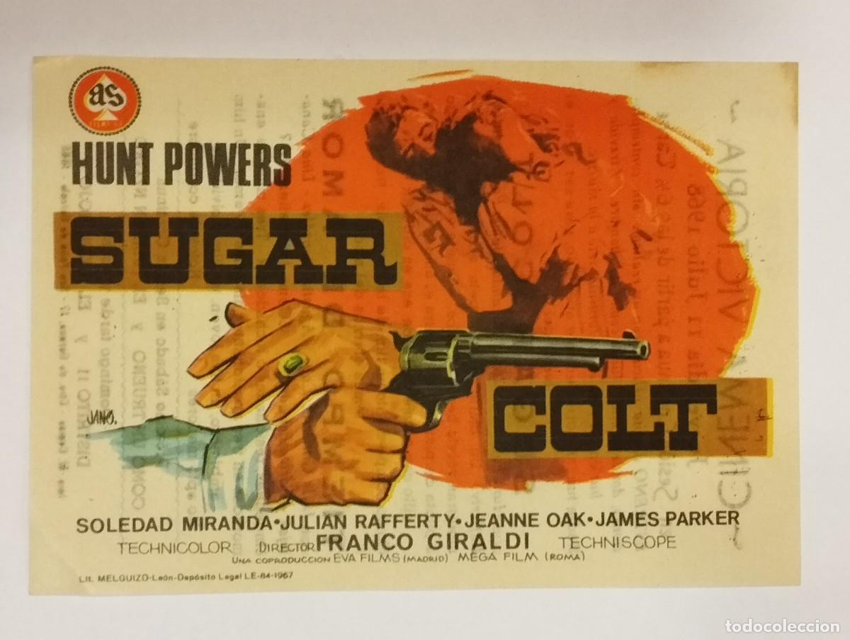 Cine: PROGRAMA DE CINE SENCILLO. SUGAR COLT. CON PUBLICIDAD. - Foto 1