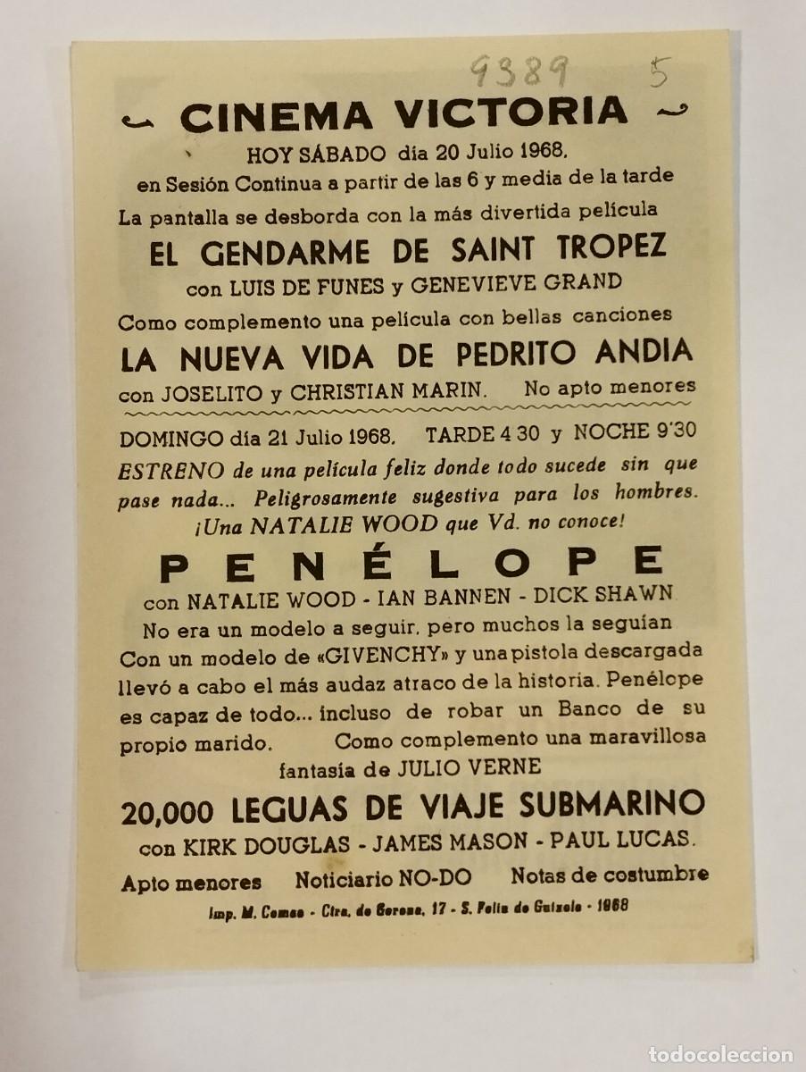 Cine: PROGRAMA DE CINE SENCILLO. PENELOPE. CON PUBLICIDAD. - Foto 2