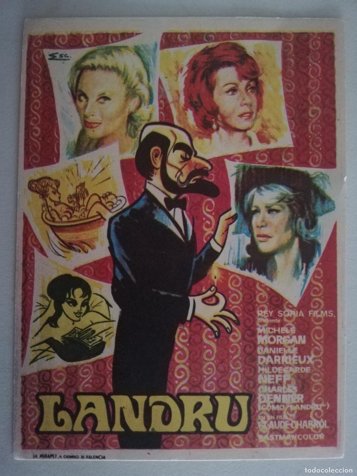 Cine: FOLLETO DE MANO, LANDRU - Foto 1