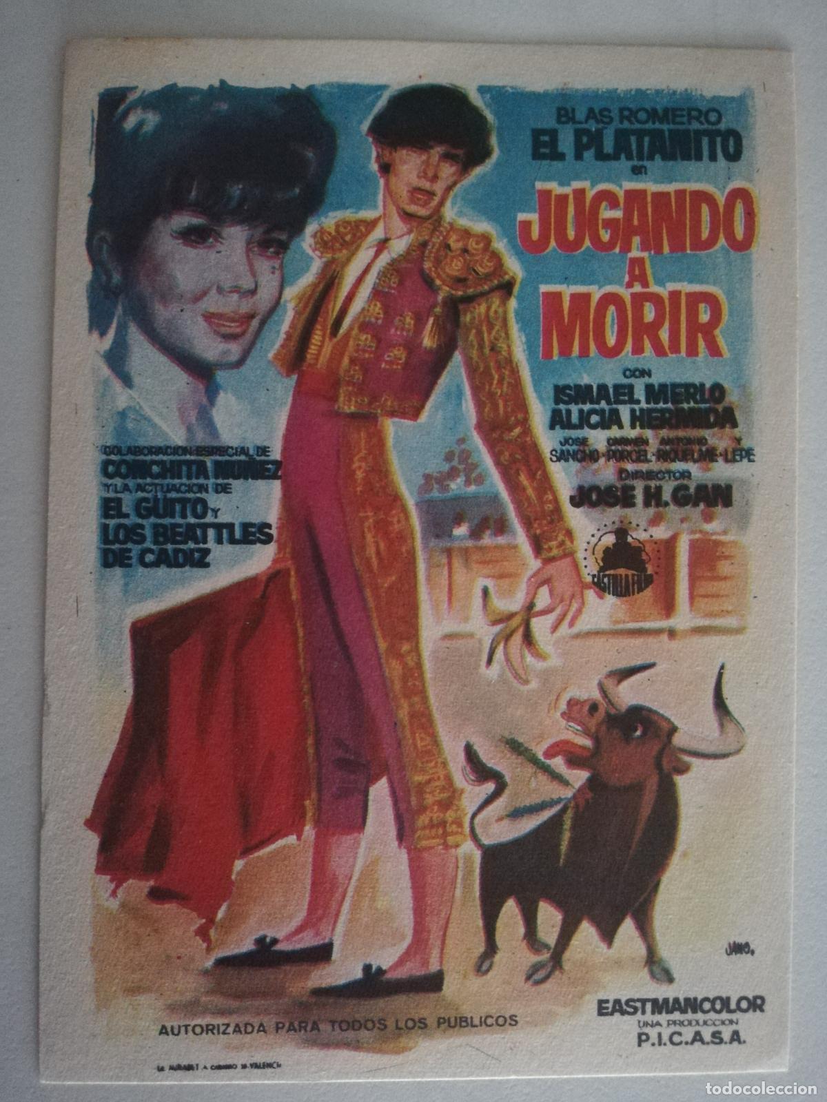 Cine: FOLLETO DE MANO, JUGANDO A MORIR - Foto 1