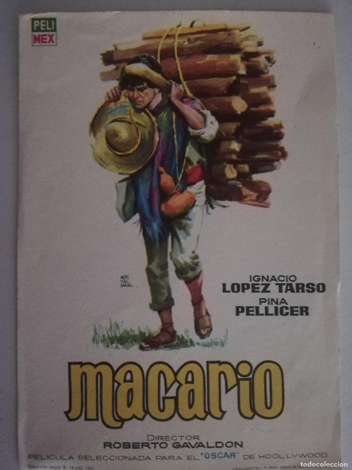 Cine: FOLLETO DE MANO, MACARIO - Foto 1