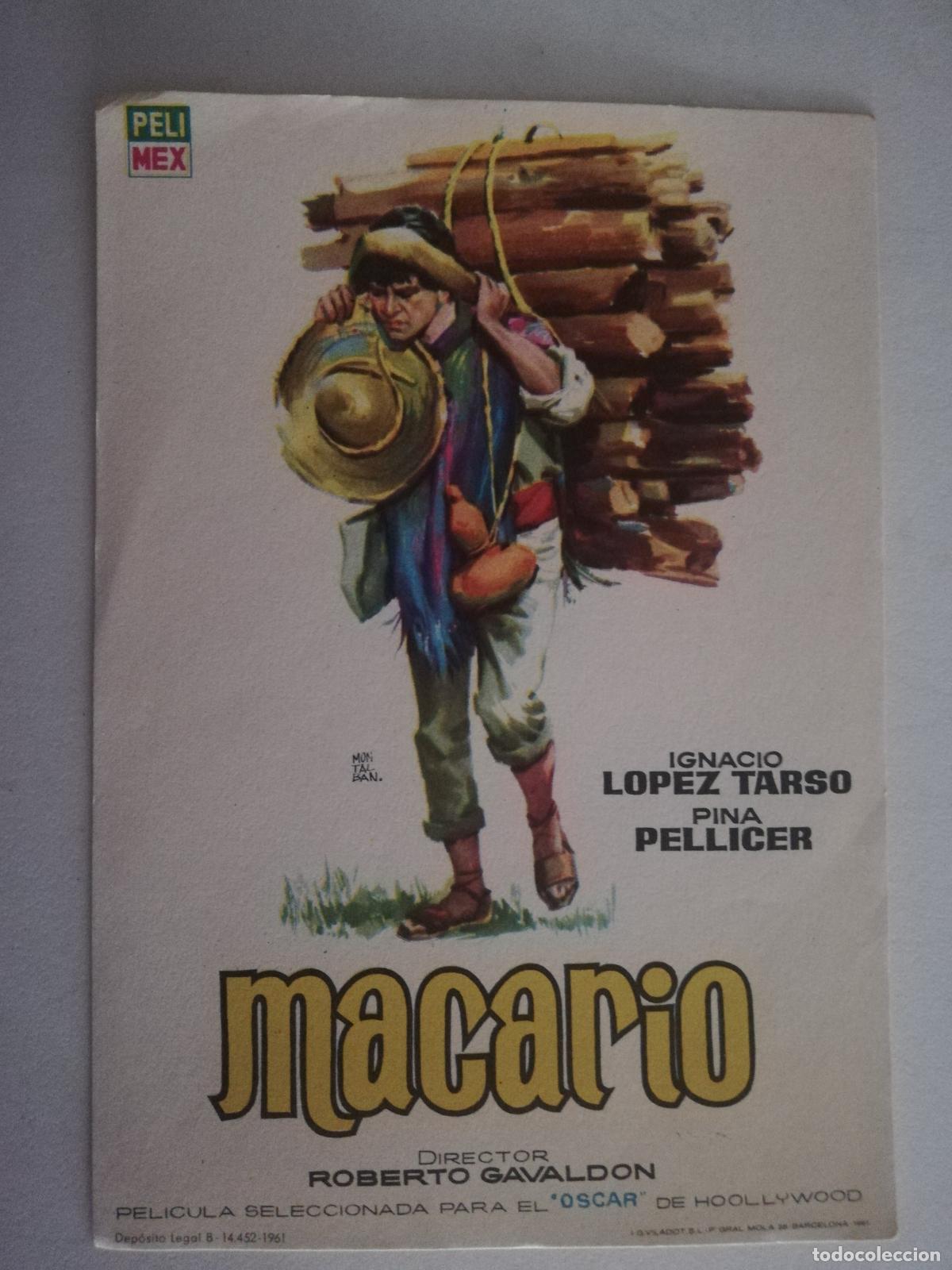 Cine: FOLLETO DE MANO, MACARIO - Foto 1