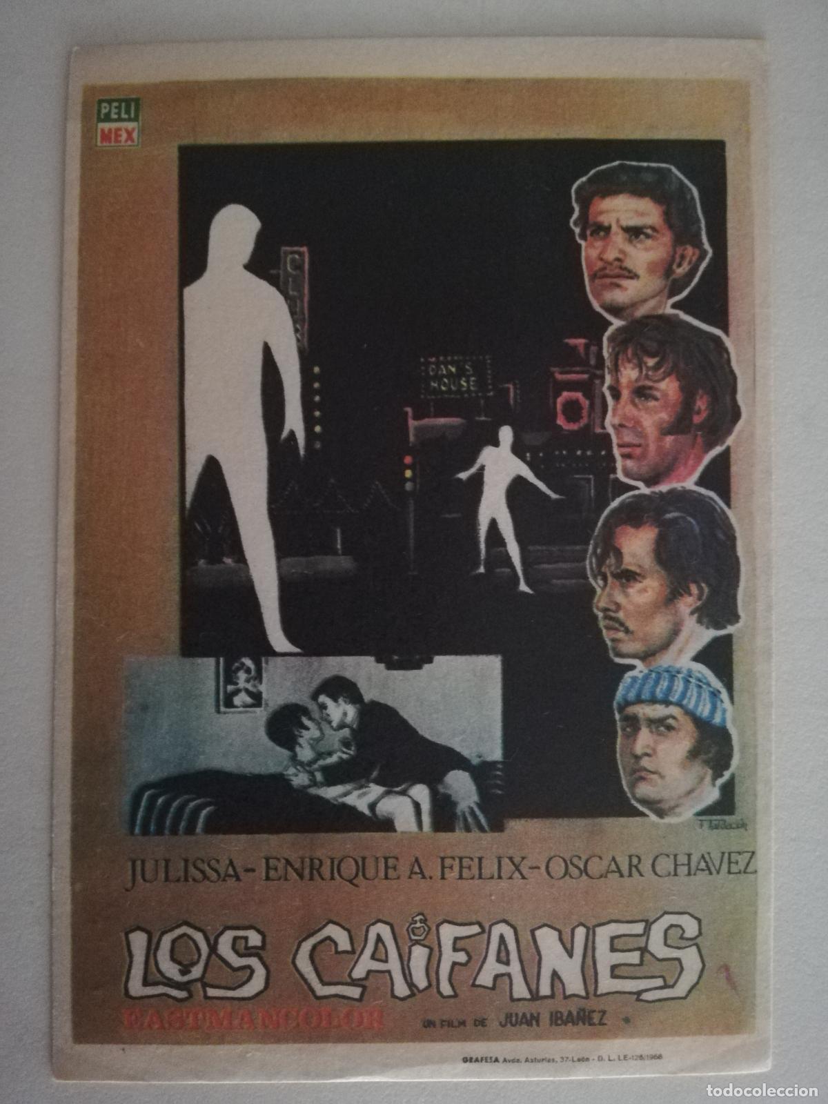 Cine: FOLLETO DE MANO, LOS CAIFANES - Foto 1