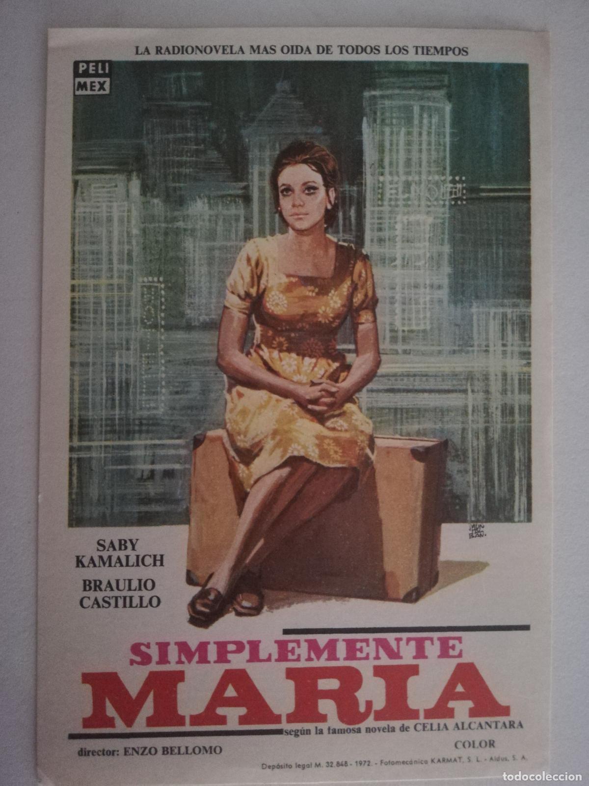 Cine: FOLLETOS DE MANO, SIMPLEMENTE MARIA - Foto 1