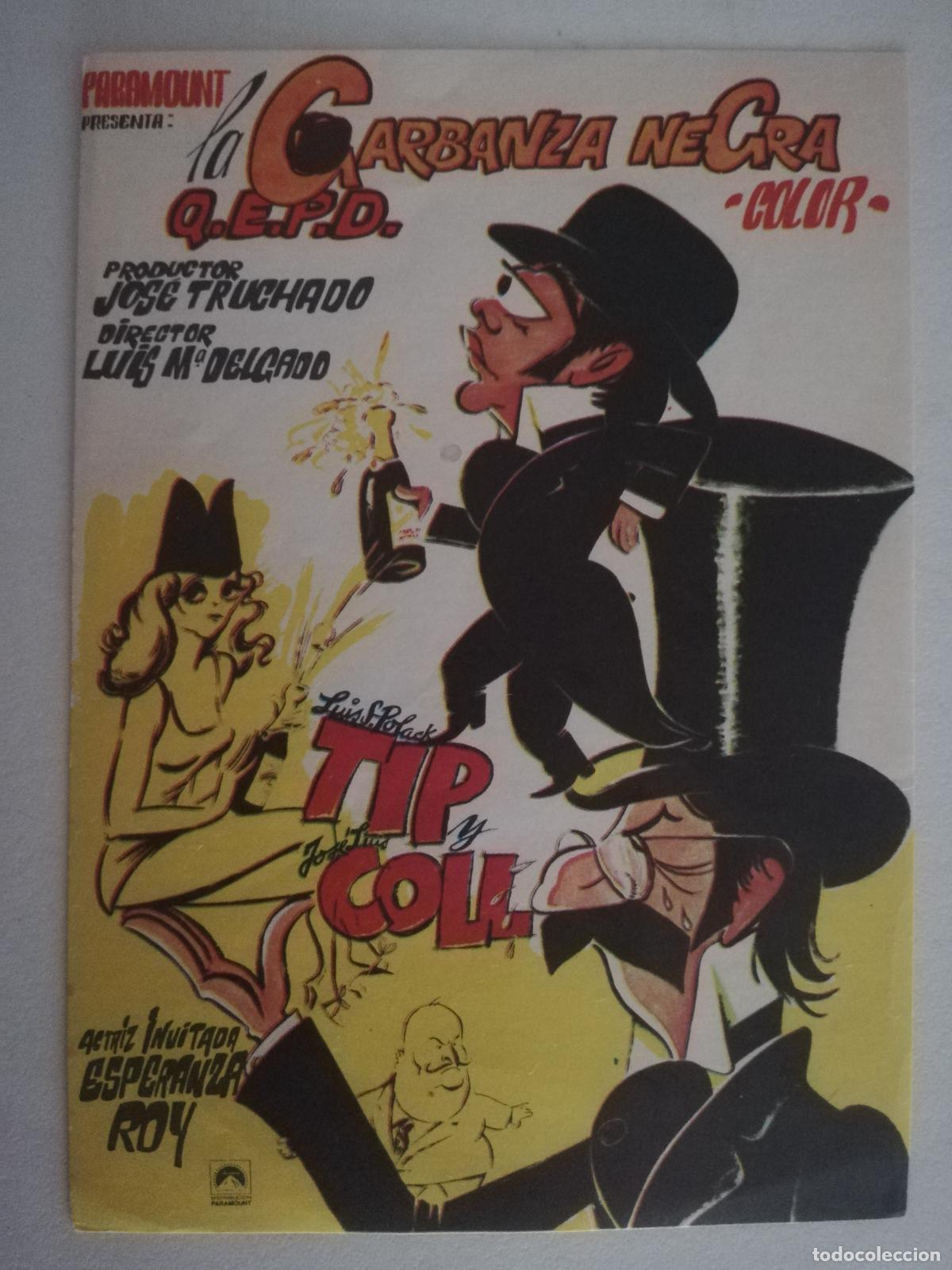 Cine: FOLLETOS DE MANO, LA GARBANZA NEGRA - Foto 1
