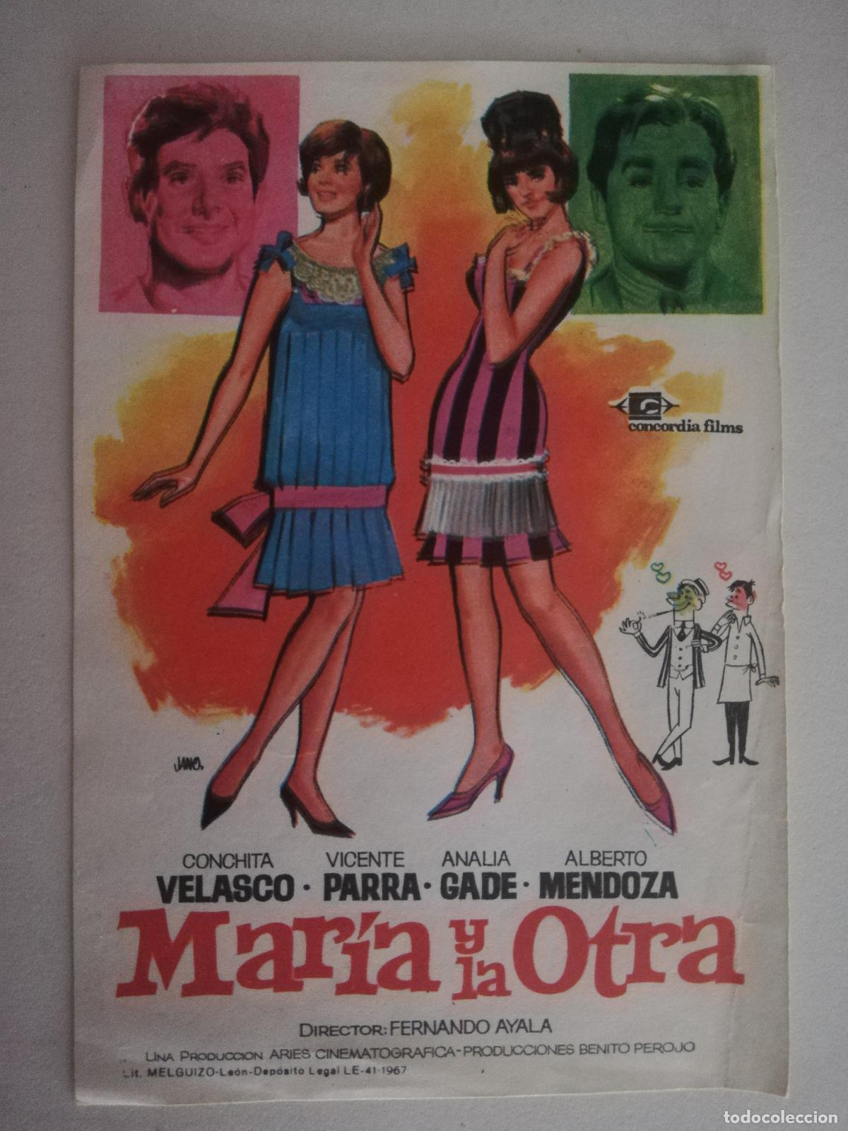 Cine: FOLLETOS DE MANO, MARIA Y LA OTRA - Foto 1