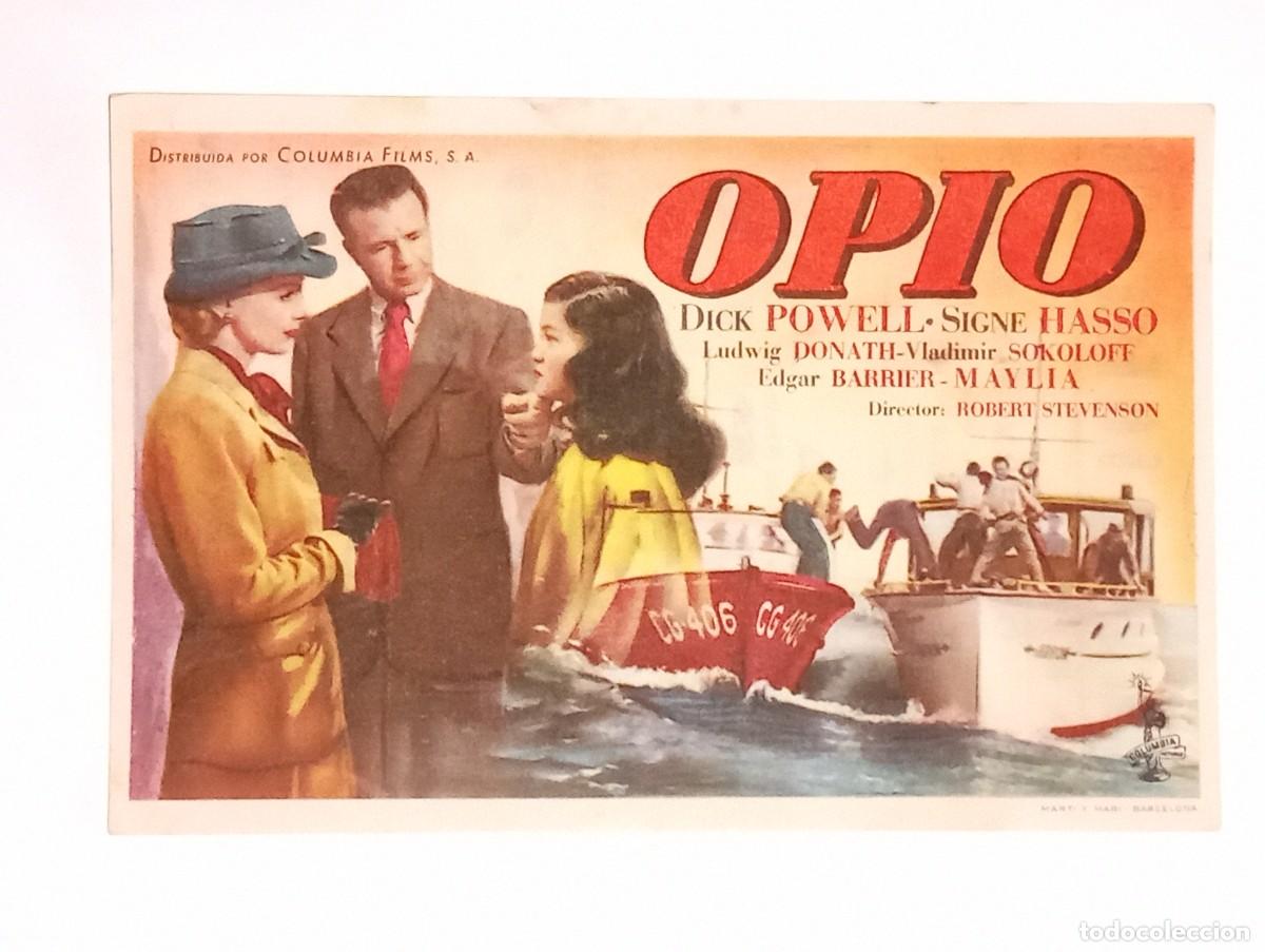Cine: ANTIGUO PROGRAMA DE CINEEL DANUBIO ROJO CINE LIRICO VALENCIA A&Ntilde;O 1948