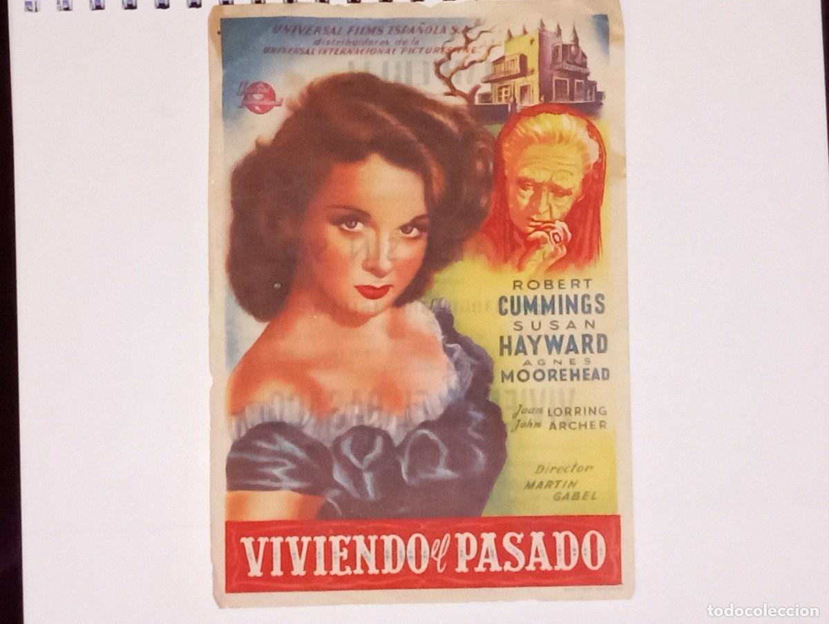 Cine: ANTIGUO PROGRAMA DE CINE VIVIENDO EL PASADO CINE IMPERIAL VALENCIA A&Ntilde;O 1950