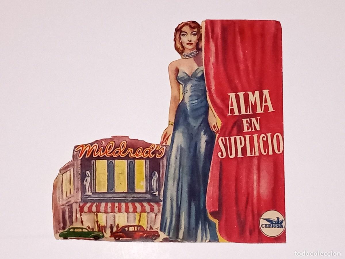 Cine: ANTIGUO PROGRAMA DE CINETROQUELADO MILDRED&acute;S ALMA EN SUPLICIO CINE IMPERIAL VALENCIA 1949