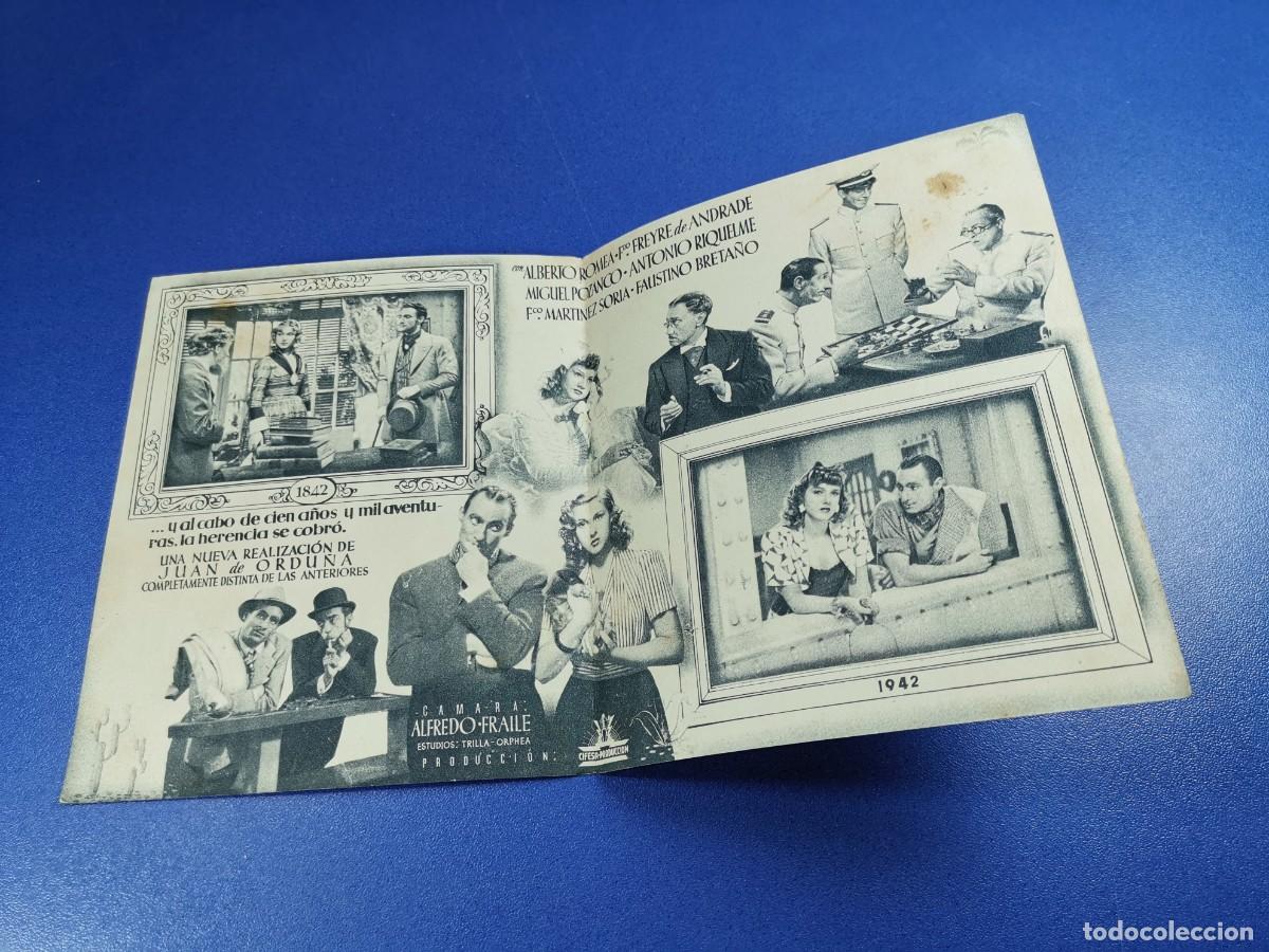 Cine: DELICIOSAMENTE TONTOS- PROGRAMA DE MANO DOBLE-- SIN EDITAR REVERSO - Foto 4