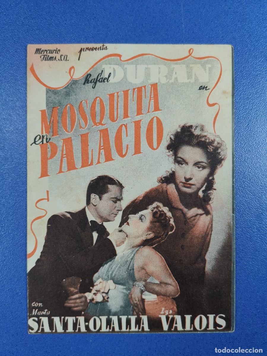 Cine: MOSQUITA EN PALACIO - PROGRAMA DE MANO DOBLE-- SIN EDITAR REVERSO - Foto 2