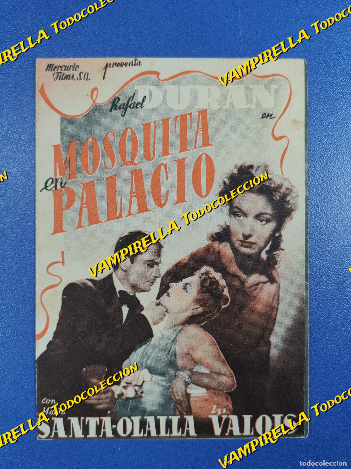 Cine: MOSQUITA EN PALACIO - PROGRAMA DE MANO DOBLE-- SIN EDITAR REVERSO - Foto 1