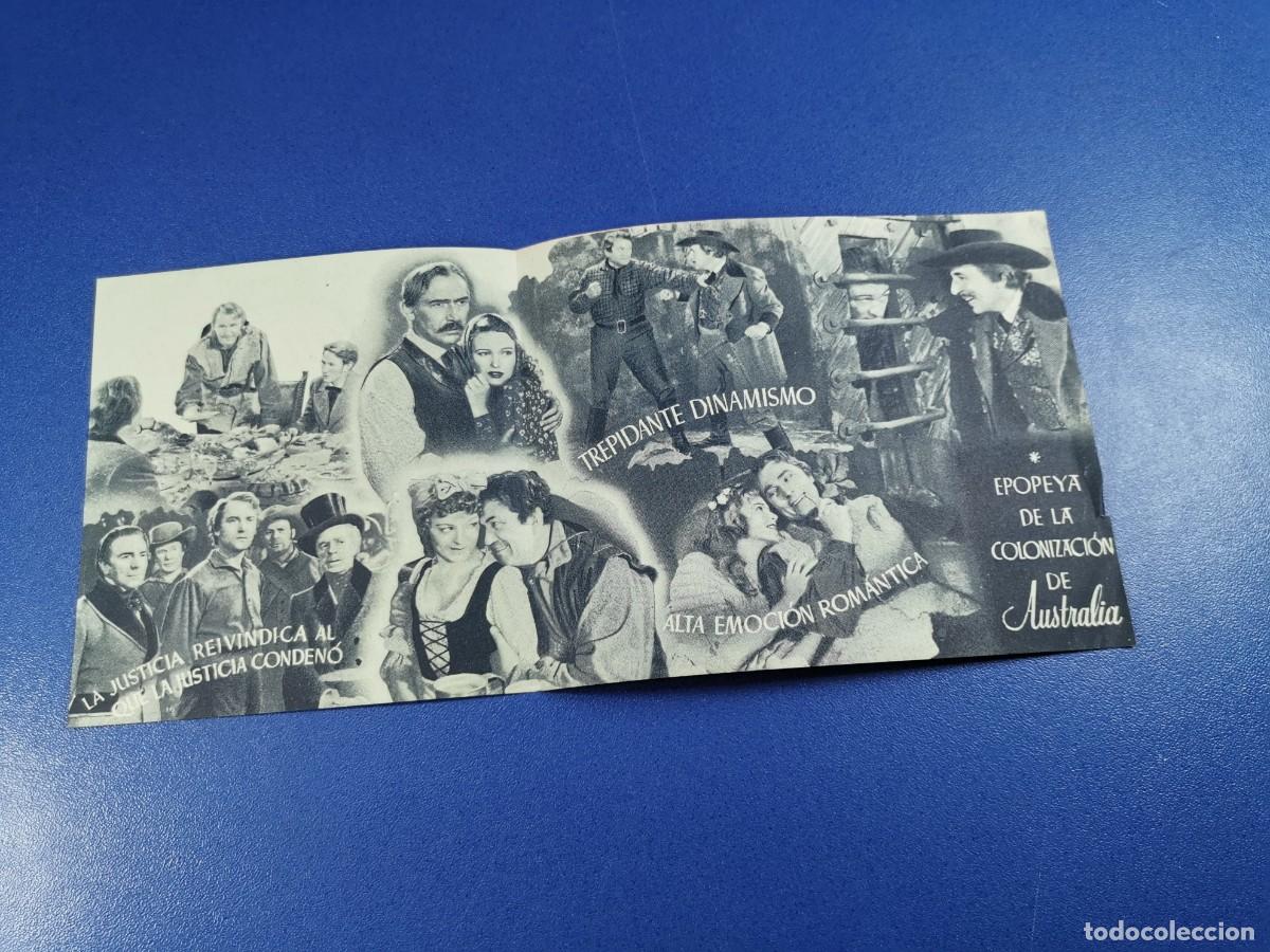 Cine: CAPITAN FURIA - PROGRAMA DE MANO DOBLE-- CINE RAMBLAS 1944 - Foto 5