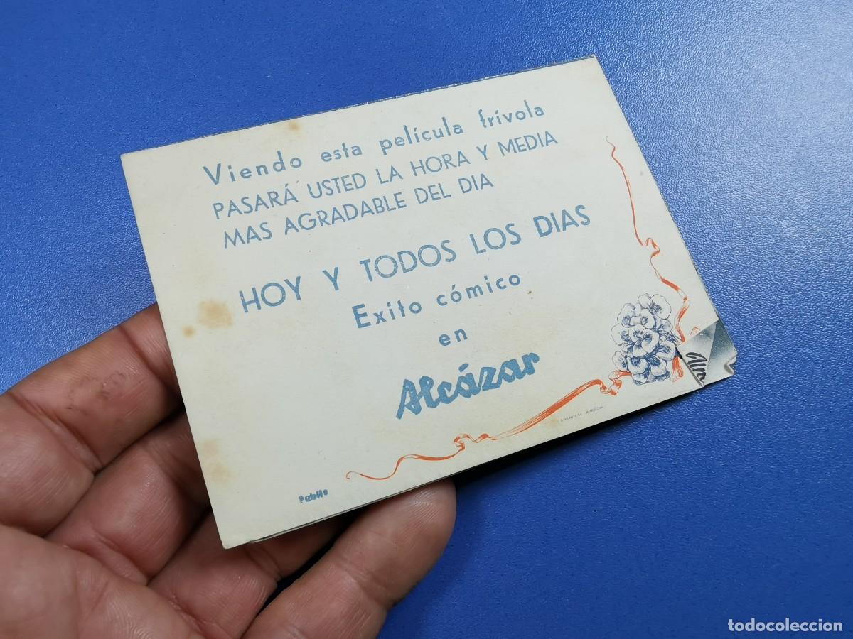 Cine: LOCURAS DEL SIGLO - PROGRAMA DE MANO DOBLE--CINE ALCAZAR - Foto 4