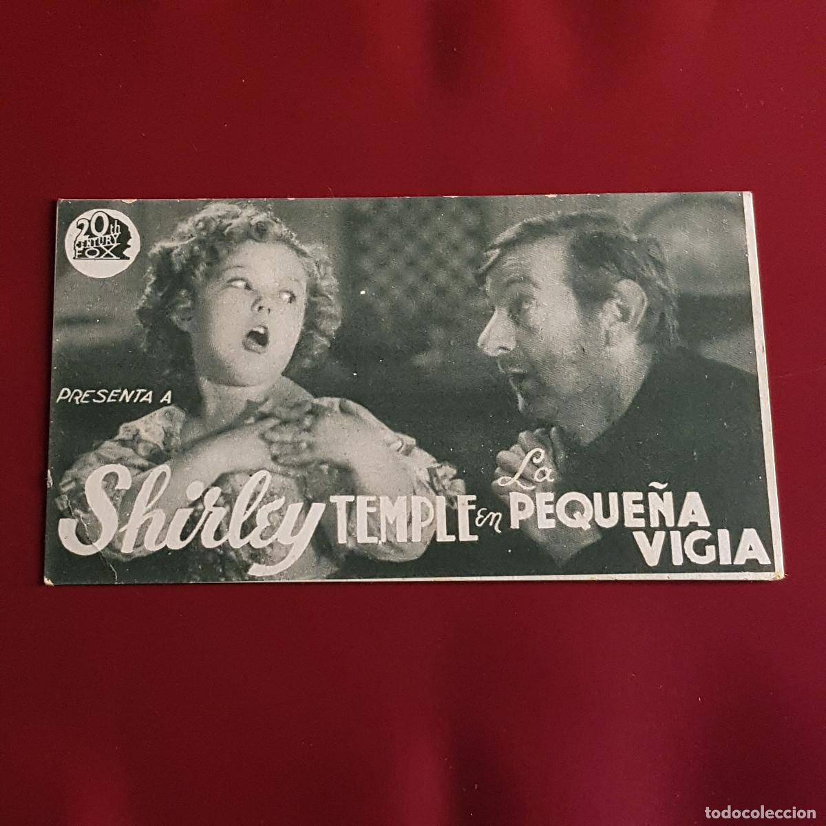 Cine: PROGRAMA DE MANO - LA PEQUE&Ntilde;A VIGIA - SHIRLEY TEMPLE - Foto 1