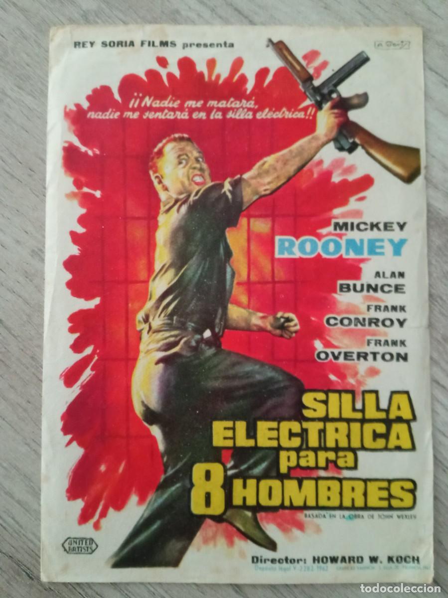 Cine: SILLA ELECTRICA PARA 8 HOMBRES, MICKEY ROONEY, CINE LYS, VALL DE UX&Oacute;, 1963