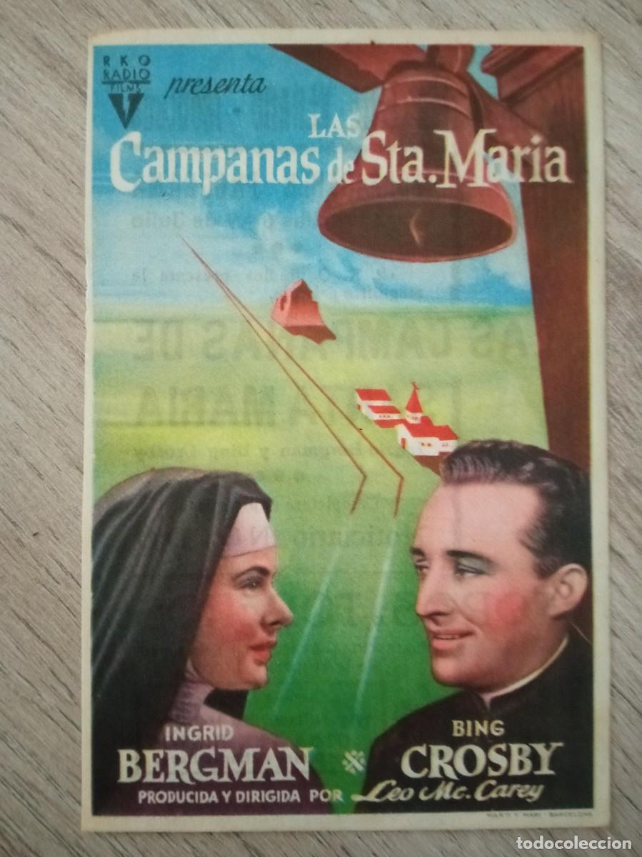 Cine: LAS CAMPANAS DE SANTA MARIA, INGRID BERGMAN, INAUGURACI&Oacute;N CINE VERANO, MONCADA, VALENCIA