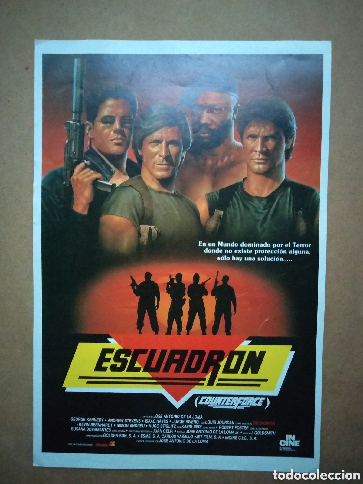 Cine: Escuadr&oacute;n folleto de mano - Foto 1
