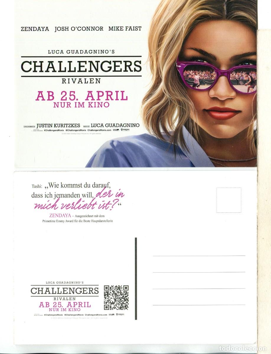 Cine: CHALLENGERS, de Luca Guadagnino. PROGRAMA AUSTRIACO. POSTAL. - Foto 1