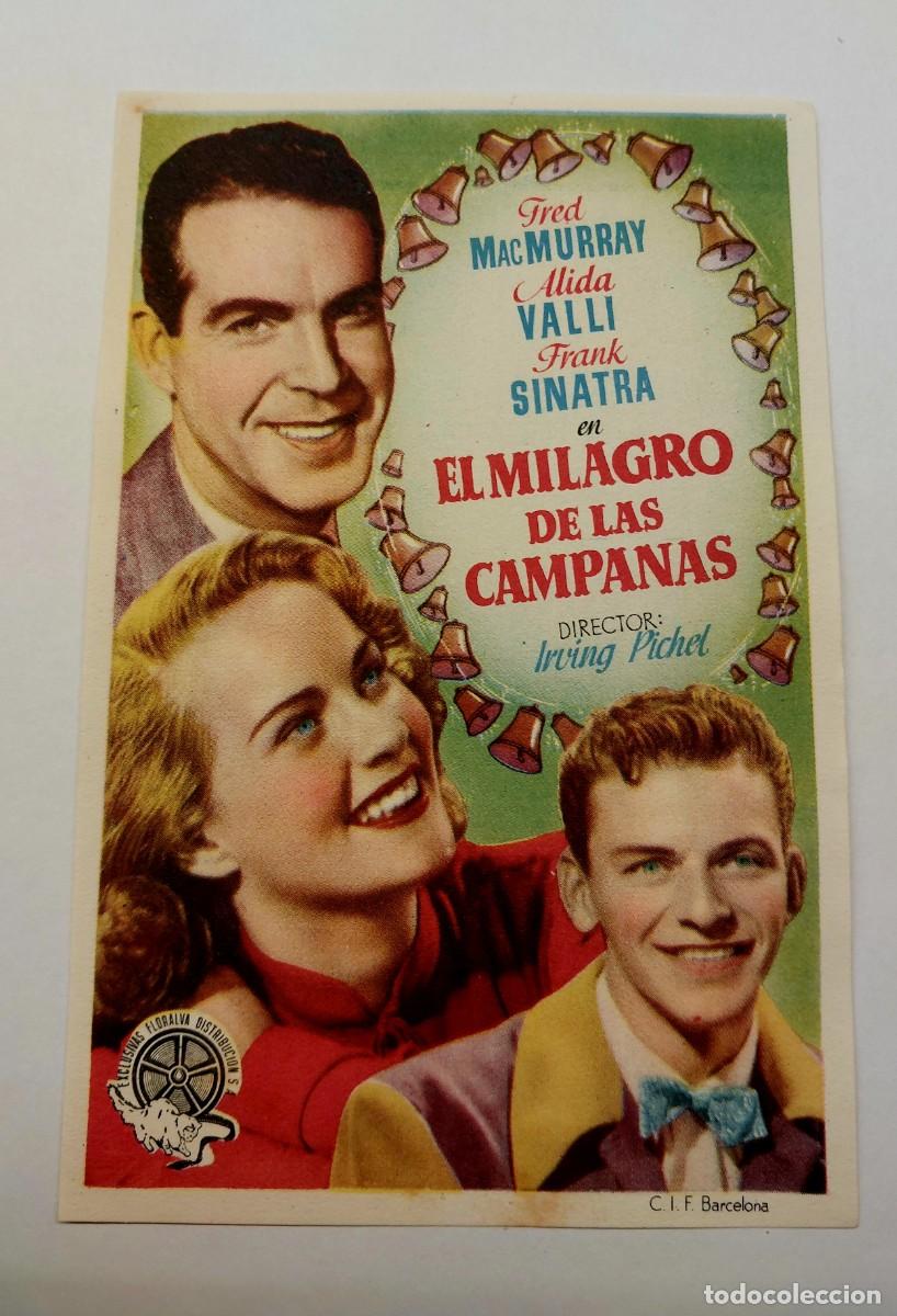  Flyers Publicitaires de films Anciens: El Milagro de las Campanas 1948 Sin publicidad